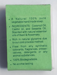 Soaps - Basil Natural Fragrance