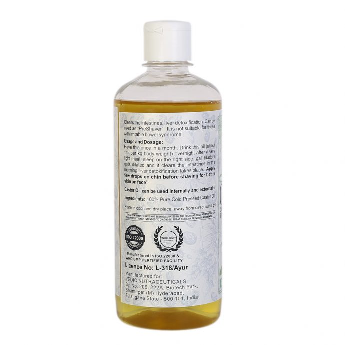 Castor Oil (regular) – 500 ML