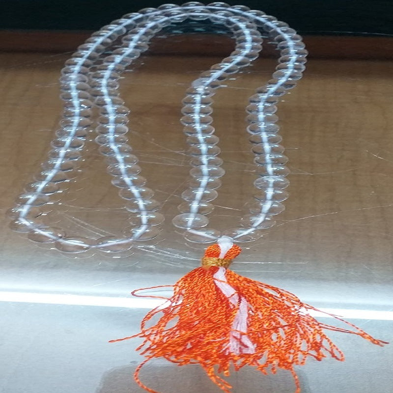 Crystal 108 Beads Japamala 8.5mm