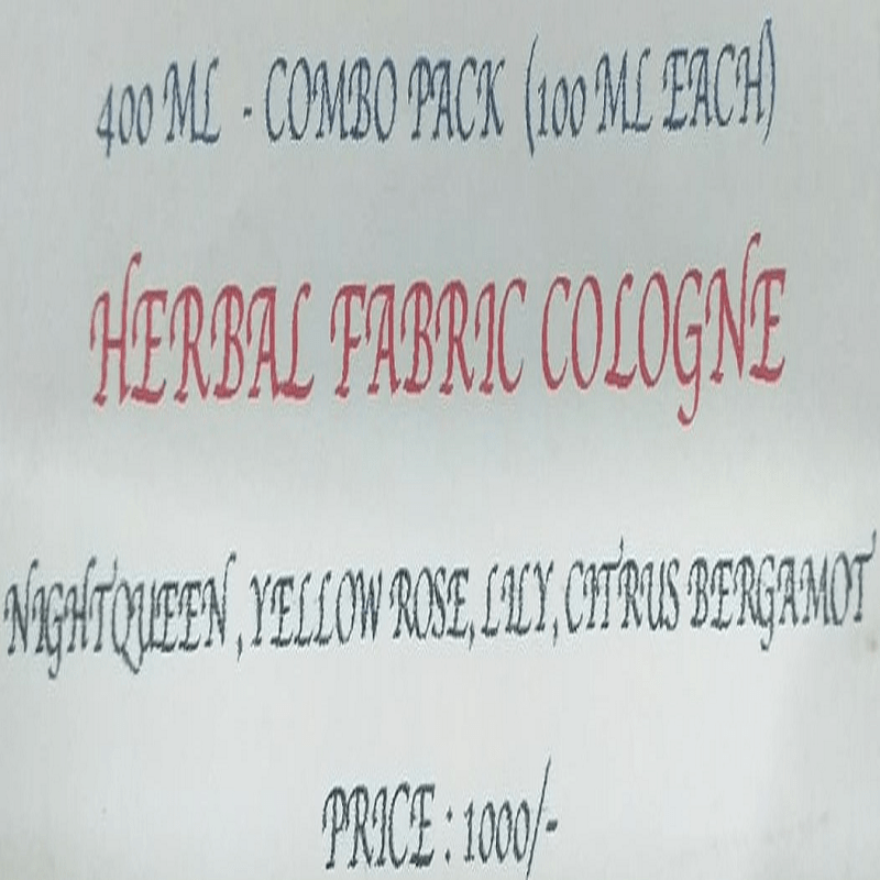 Herbal Fabric Cologne - Combo Pack