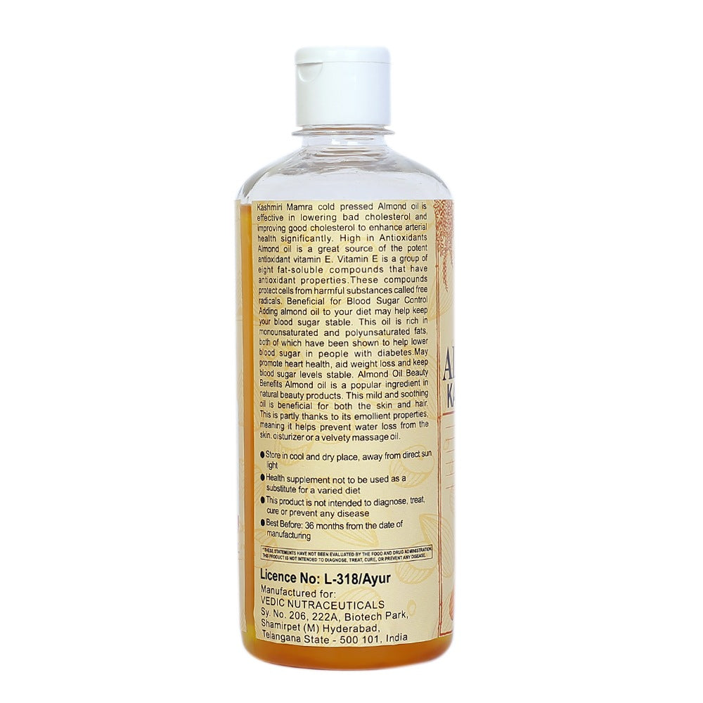 North Kashmiri Mamra Almond Pure Oil - 500ML