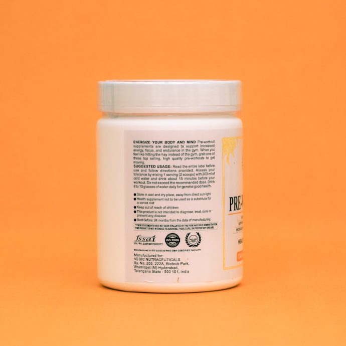 Pre-Workout - Orange