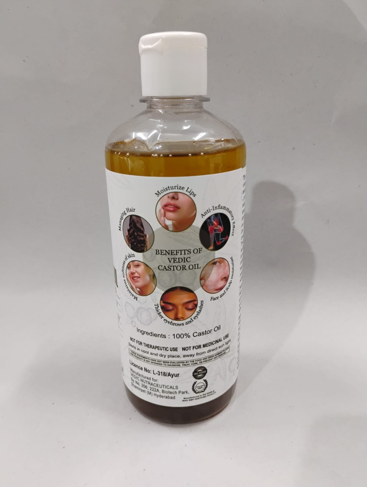 ROASTED CASTOR OIL - 500 ML