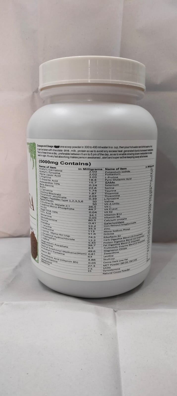 Somarasa Natural Dark Cocoa 2 Kgs
