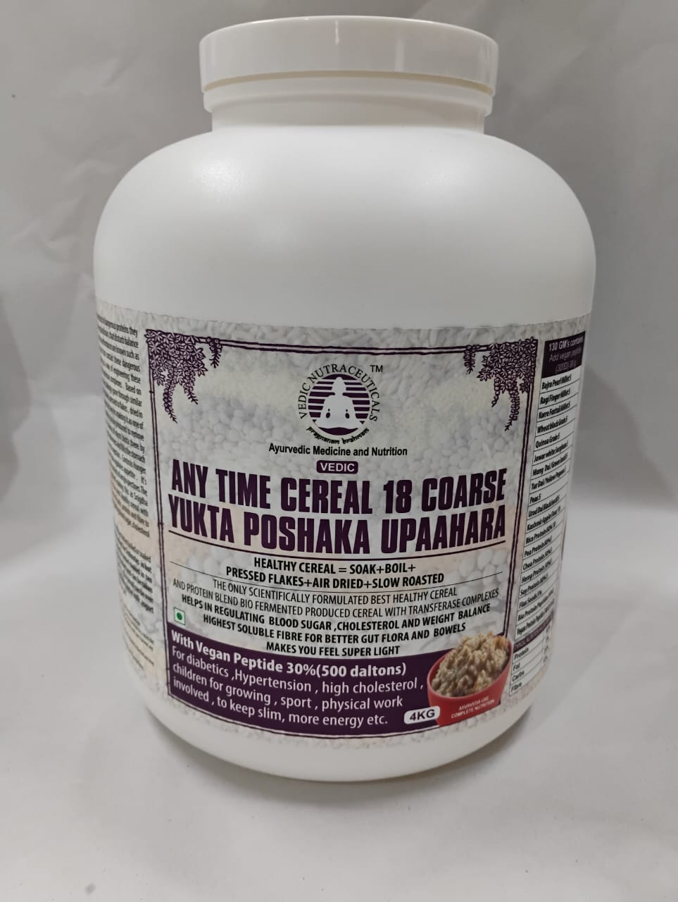 Yukta Poshaka Upaahara with vegan peptide 30% ( 500 daltons )