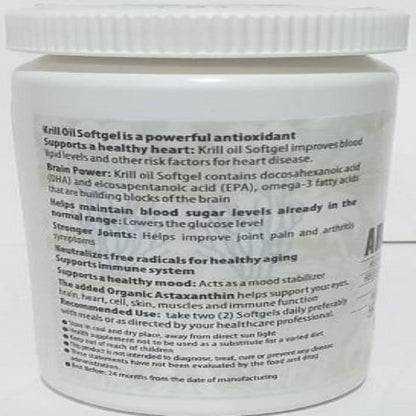 Arctic Krill Oil- 60 capsules