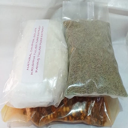 Camphor Tulasi Dhoop Hawan Combo
