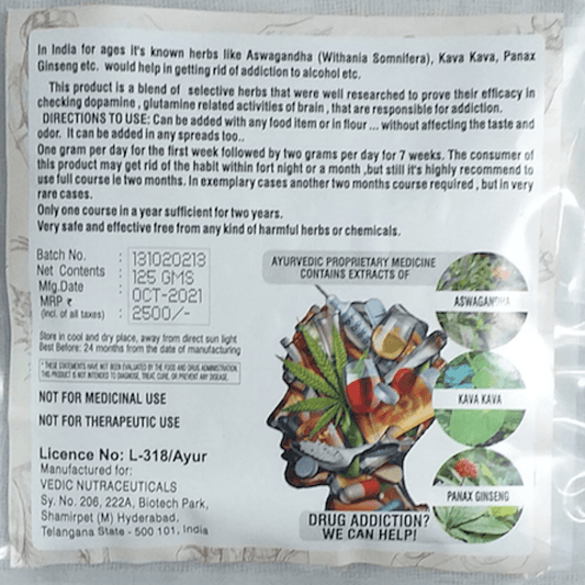 Madhaka Dravya Vyasana Nirodhini