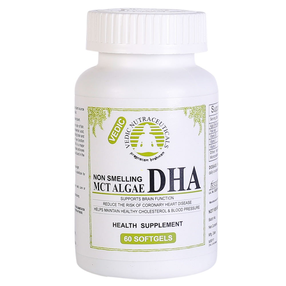MCT Algae DHA - Non Smelling (60 capsules)