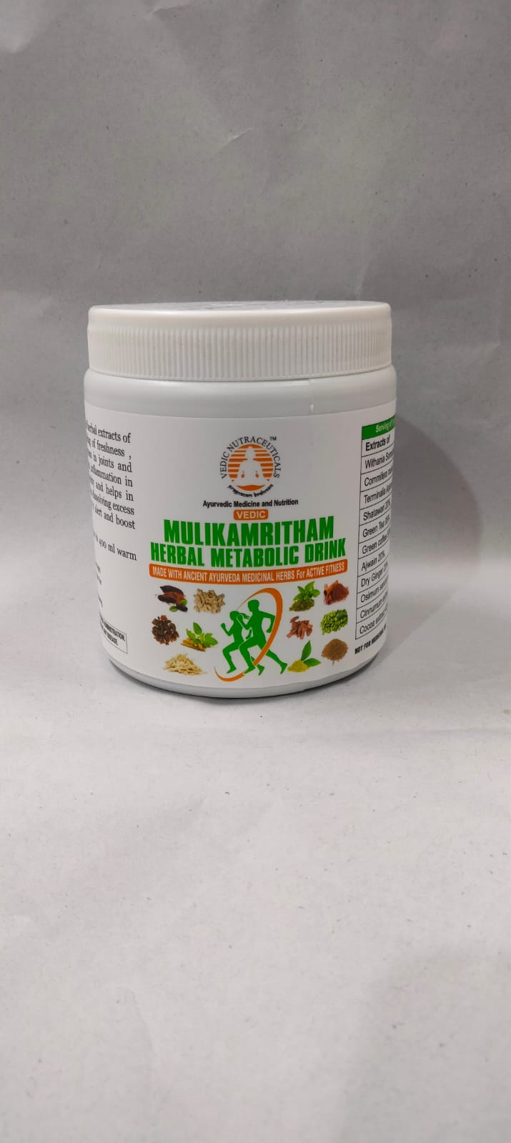 Mulikamritham - Herbal Metabolic Drink 200 Grams