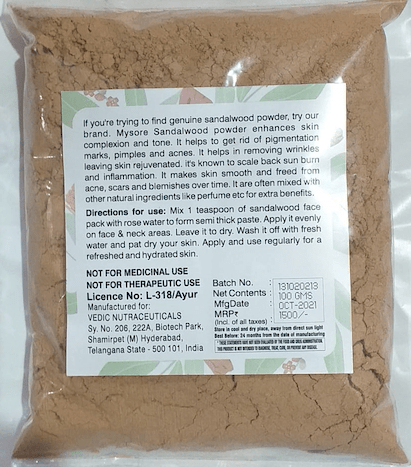 Mysore Sandalwood Powder