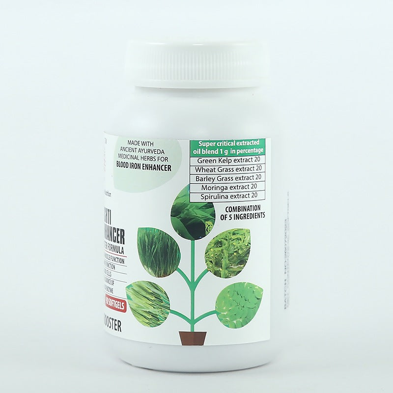Rakta Pushti Blood iron enhancer (Blood booster) 90 Soft gels