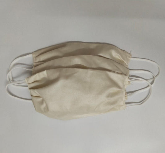 Raw Silk Face Mask - Set of 3