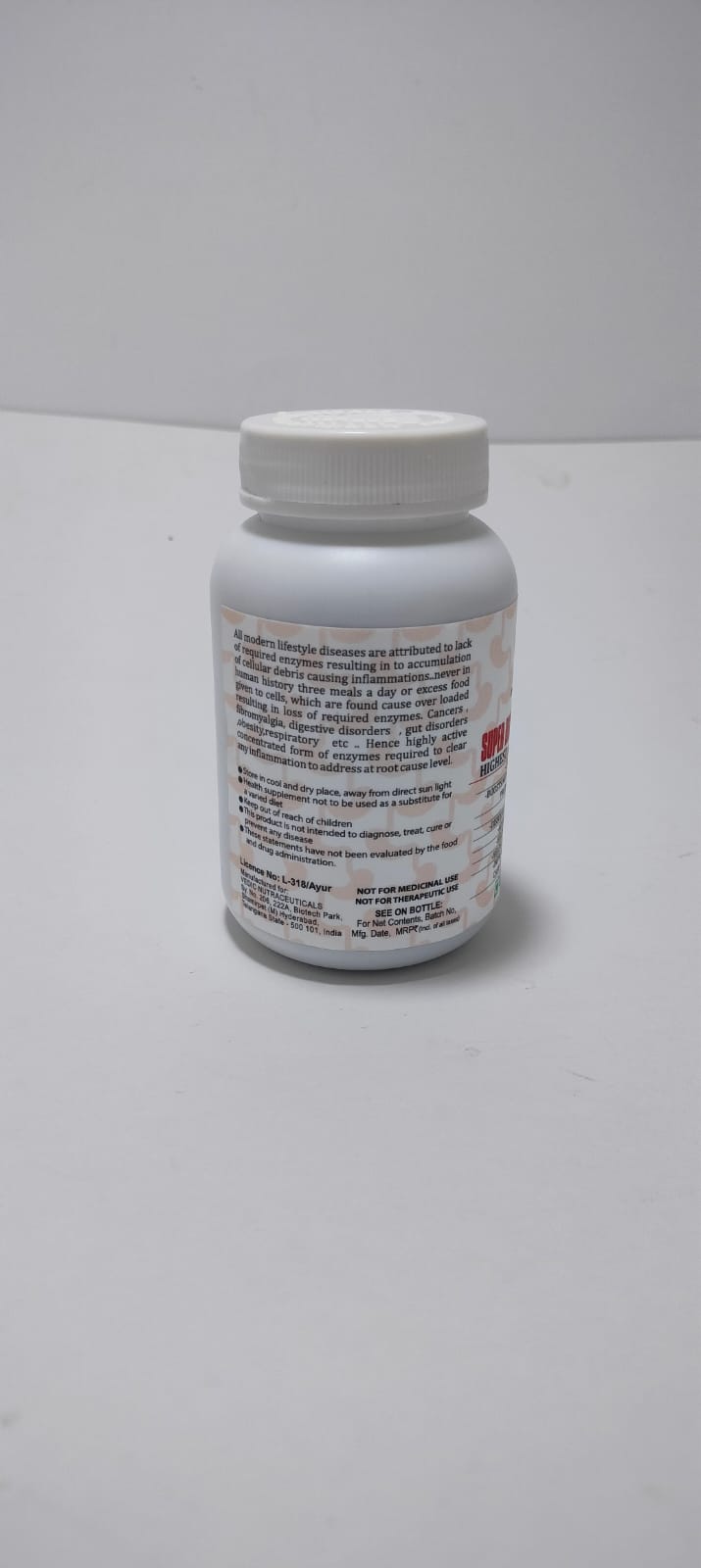 Super Digestive Enzyme Complex - 90 Capsules