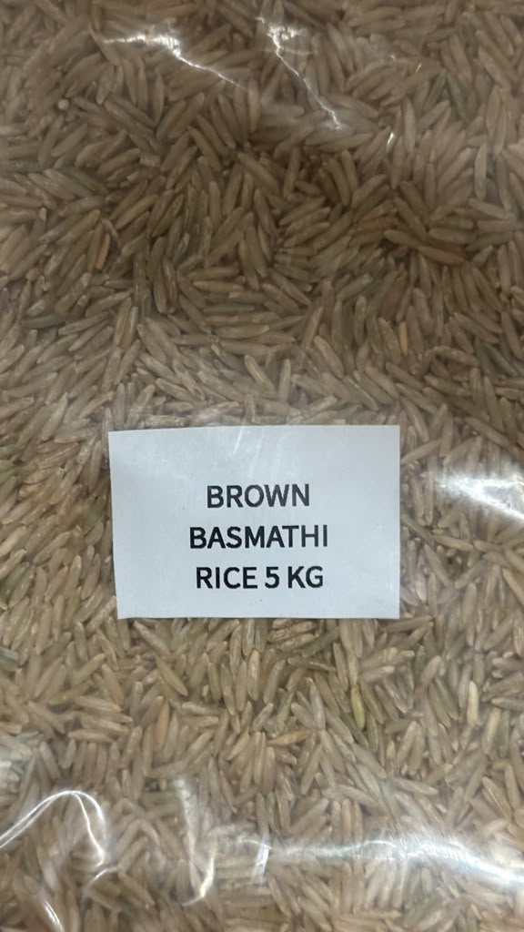 Brown Basmathi Rice - 5 KGS