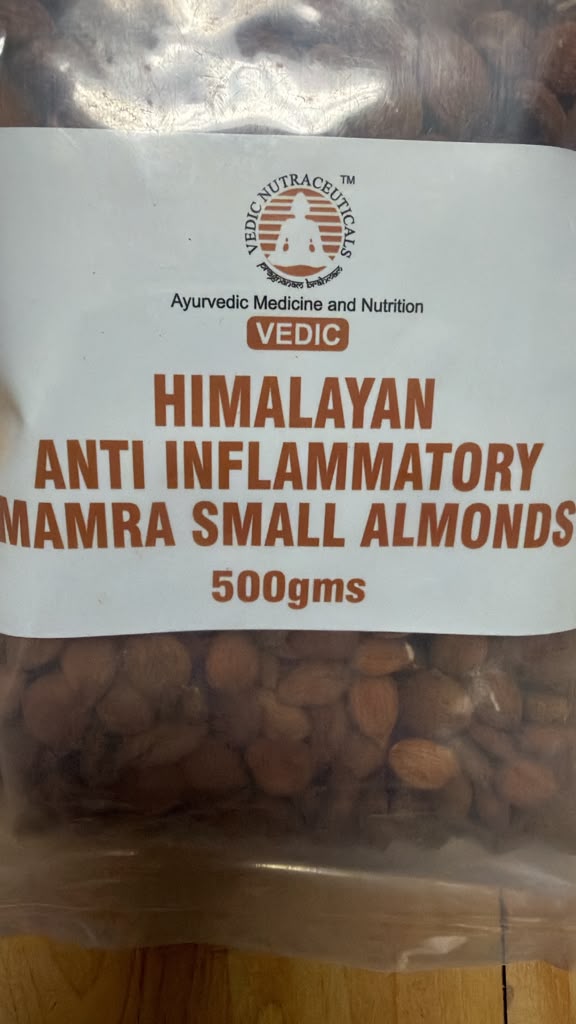 Himalayan Anti Inflammatory Mamra Small Almonds - 500 Grams