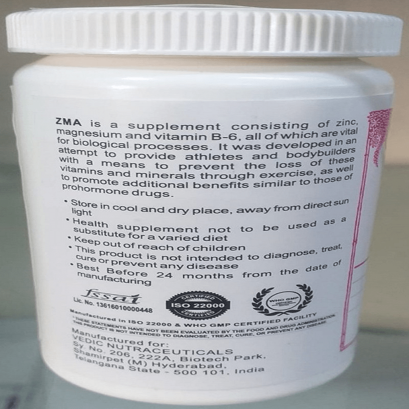 ZMA - 60 capsules