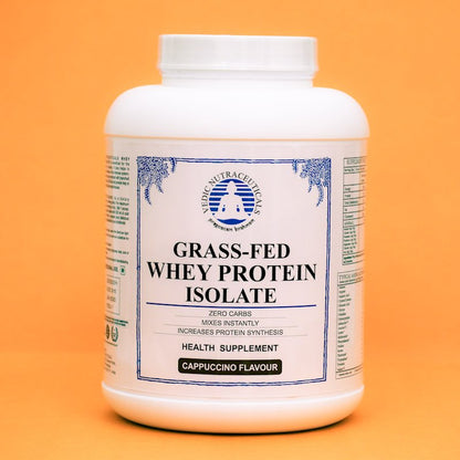 Grass Fed Whey Protein Isolate - Cappuccino