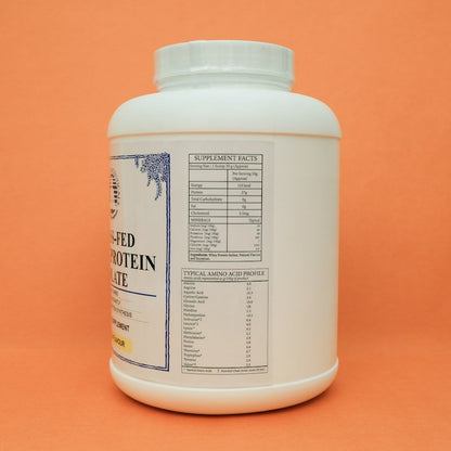 Grass Fed Whey Protein Isolate - Vanilla