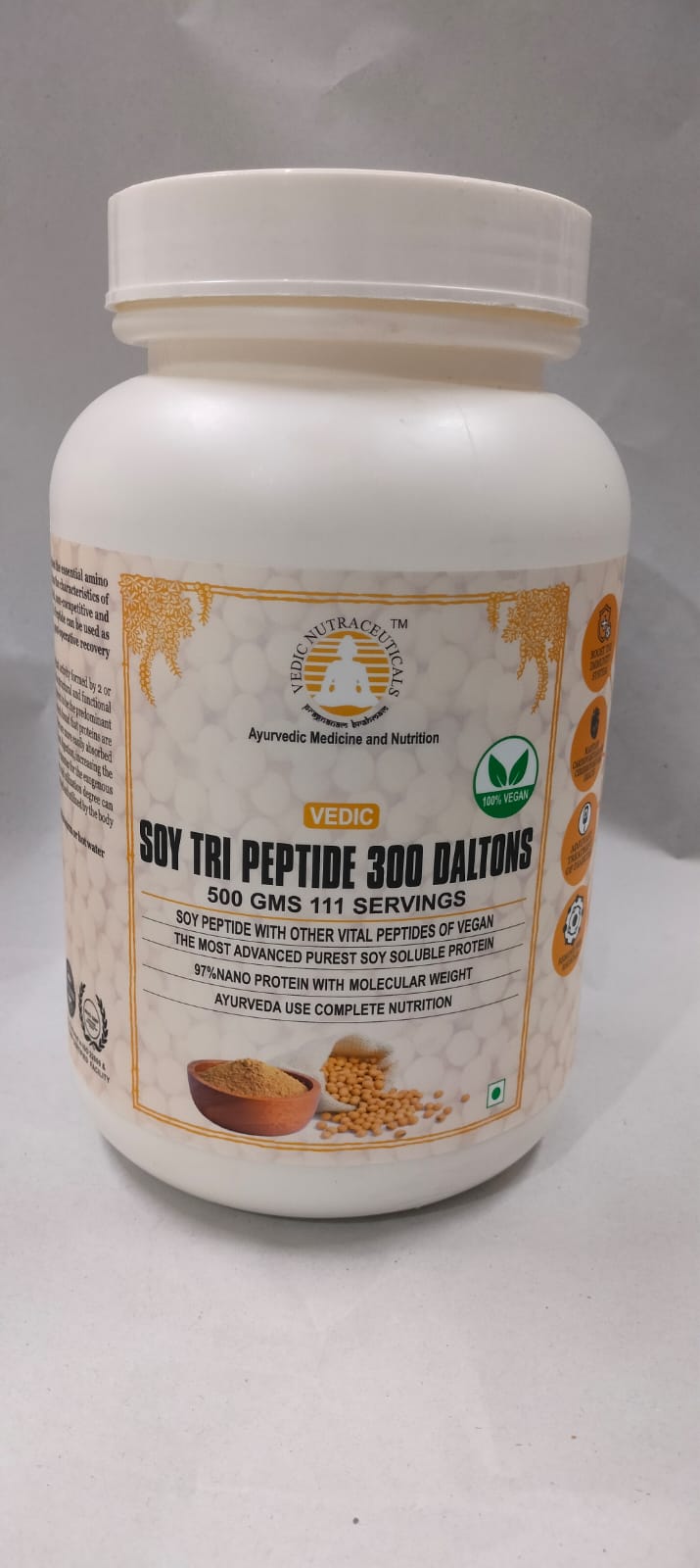 Soy Tri Peptide 300 daltons (500grams)